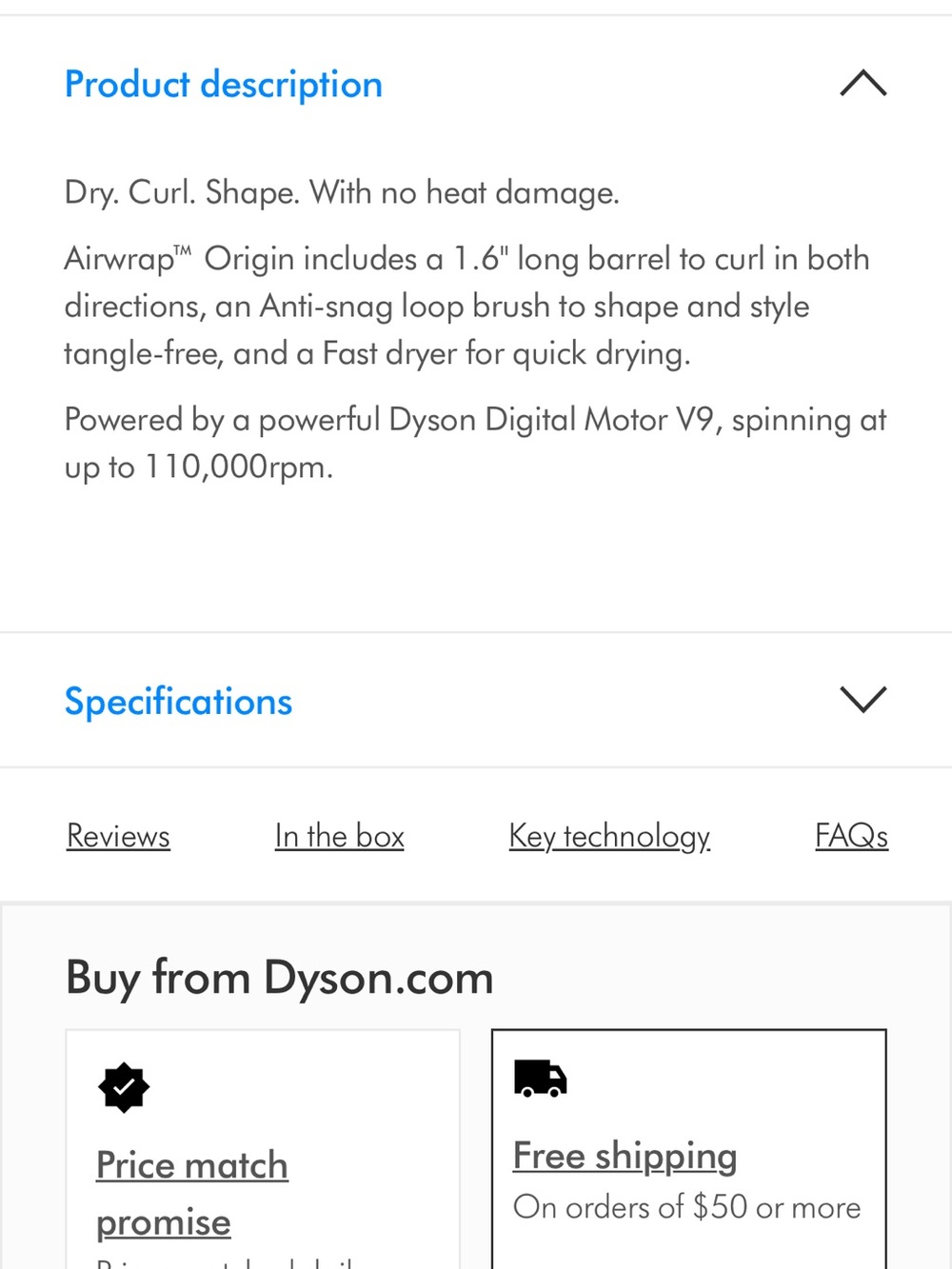 Dyson Airwrap Hair Styler Set in Silver and Copper - Picture 3 of 5